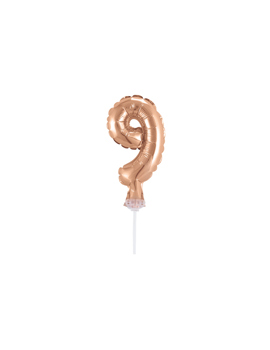 BC-5RZ9 FOLIJSKI BALON S ŠTAPIĆEM 13 cm, br.9