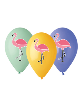 GS120-730 BALONI HELIJ FLAMINGO 33 cm, 5/1