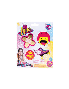 93764 SOY LUNA 4 LJEPLJIVE MRLJE NA POZADINI 17x10,5 cm