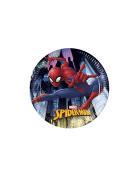 89446 PAPIRNI TANJURI SPIDERMAN TEAM UP MARVEL 20 cm, 8/1 94054