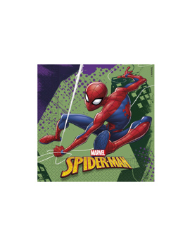 89448 SALVETE PAPIRNE SPIDERMAN TEAM UP MARVEL 33x33 cm, 20/1