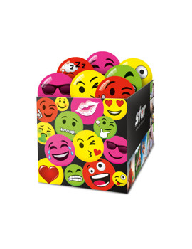 11-2879 LOPTA LITLE FACES PVC 11 cm