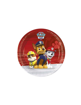 89775 PAPIRNI TANJURI PAW PATROL 20 cm, 8/1