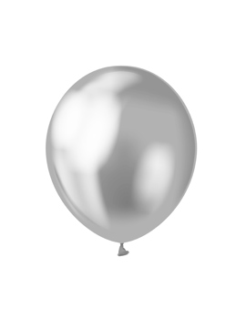 CB-7LSR BALON PLATINA SREBRO 30 cm, 7 kom
