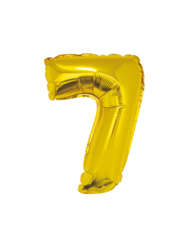FG-C35Z7 FOLIJSKI BALON ZLATNI br.7, 35 cm