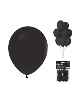 CB-1PCR BALON PASTELNO CRNI 30cm 10kom