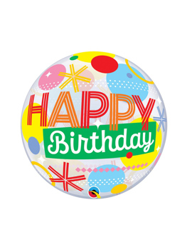 10063 FOLIJSKI BALON HAPPY BIRTHDAY 55 cm