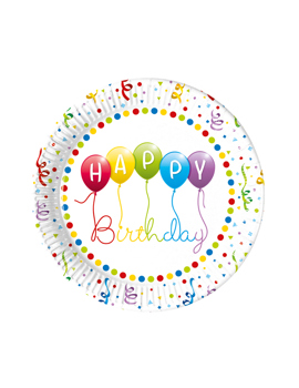 81843 PAPIRNI TANJUR Happy Birthday 23 cm 8/1 93426