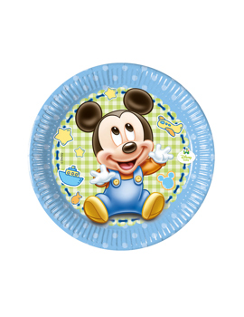 84345 PAPIRNI TANJUR MICKEY BABY 20 cm 8/1