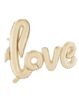 FG-K68LRZ BALON FOLIJSKI LOVE RUŽIČASTO ZLATO 68cm