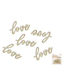 RV-KDLO DRVENI KONFETI LOVE 18/1