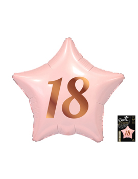 FG-G18R FOLIJSKI BALON ZVIJEZDA PINK 44cm