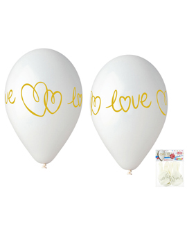 GS120-LV BALON PREMIUM HELI LOVE 33cm