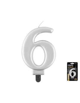 PF-SCS6 SVIJEĆA SIVA br.6 ,8cm