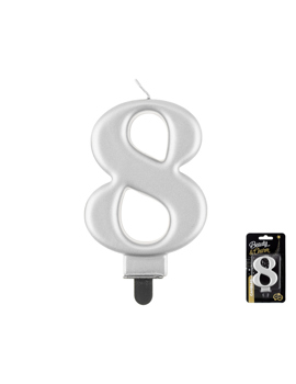 PF-SCS8 SVIJEĆA SIVA br.8 ,8cm