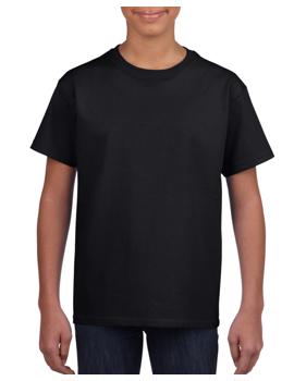 64000 MAJICA T-SHIRT DJEČIJA GILDAN CRNA L vel