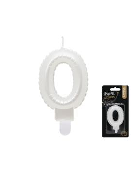 SF-PBI0 SVIJEĆA BISERNO BIJELA br.0, 7cm