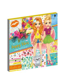 140006 DIZAJN BLOK BESTIES 20 LISTOVA 25x25 cm