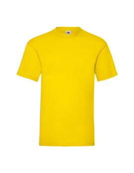 MAJICA T-SHIRT FRUIT OF THE LOOM ŽUTA L vel, 165g