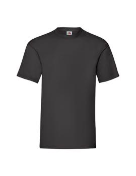 MAJICA T-SHIRT FRUIT OF THE LOOM CRNA M vel, 165g