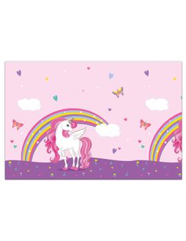 93761 STOLNJAK PVC UNICORN RAINBOW 120x180cm