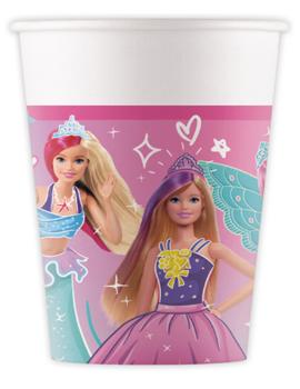 94567 PAPIRNA ČAŠA BARBIE 200ml, 8kom