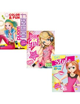 526725 BOJANKE FUN FASHION 32lista ,8 listova naljepnica