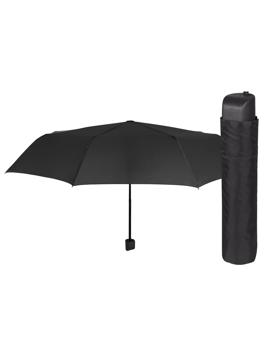 12335 KIŠOBRAN PERLETTI SKLOPIVI 54 cm CRNO