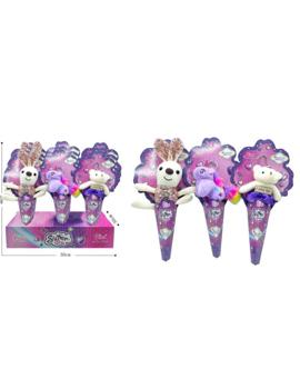 MKR738071 PLIŠ U KORNETU 22 cm *