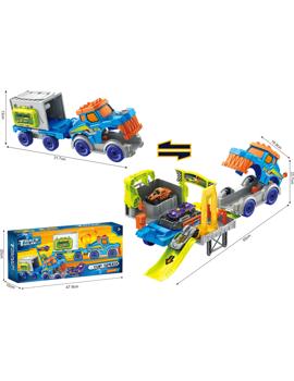MKS880378 INŽENJERSKO KATAPULT VOZILO S 2 ALU AUTIĆA 47x20 cm /