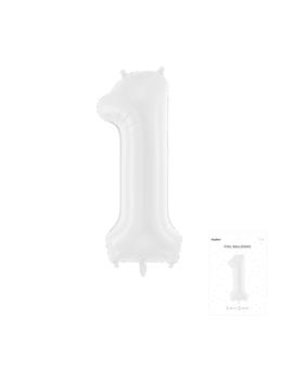 FB130-1 FOLIJSKI BALON BIJELI br.1, 86cm