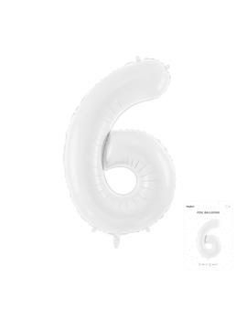 FB130-6 FOLIJSKI BALON BIJELI br.6, 86cm