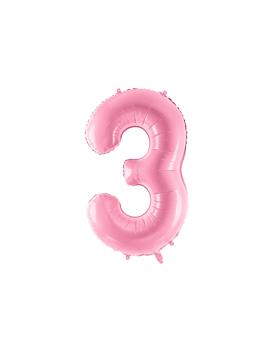 FB1P-3 FOLIJSKI BALON PINK br.3, 86cm
