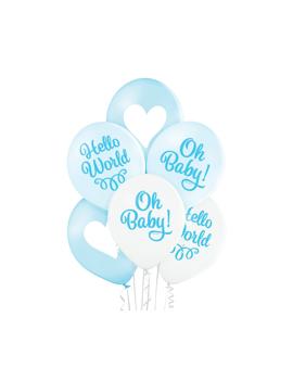5000588 BALONI OH BABY 30cm, 6kom