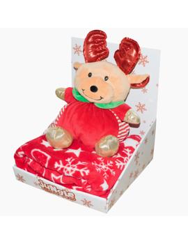 31000678 PLIŠANI JELEN 25cm SA DEKICOM 90x75cm