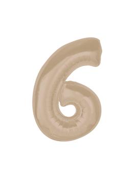 CH-S9L6 FOLIJSKI BALON MATT LATTE 92 cm, br.6