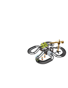 MKT375081 VLAK SET (KOCKE-129kom) 43x28 cm