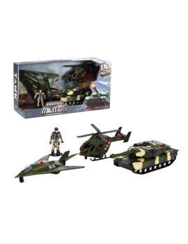 MKV678919 LOVAC HELIKOPTER I VOJNI SET 48,5x17 cm *