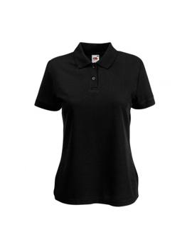 MAJICA FOL LADY FIT POLO CRNA XXL vel, 180 g