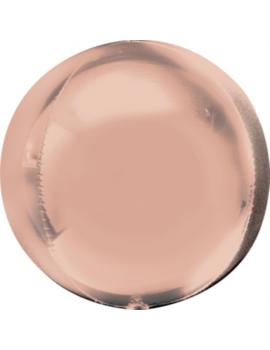 3618199 FOLIJSKI BALON RUŽIČASTO ZLATO 40cm