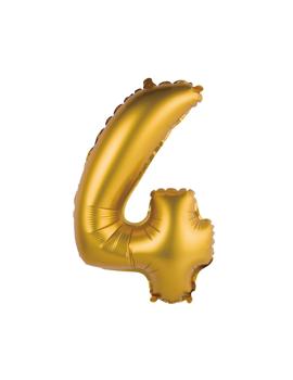 BC-AZL4 FOLIJSKI BALON MATT ZLATNO 35 cm, br.4