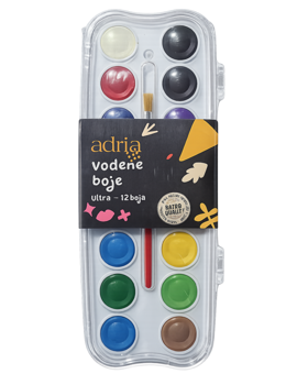 350425 VODENE BOJE ADRIA ULTRA 12 boja