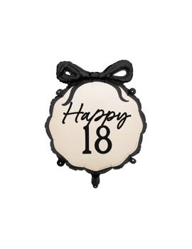 FB266-18 BALON OD FOLIJE PILL HAPPY "18" 47.5x45 cm