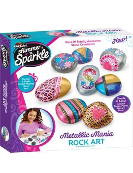 17696 CRAZART set za bojanje kamenčića Rock Art