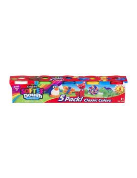 36023 Softee Dough – set mase za modeliranje u klasičnim bojama (5 komada)