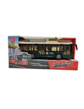 MKV056884 Dječji autobus s inercijskim mehanizmom – pokreće se na povlačenje. 27x8x9cm*