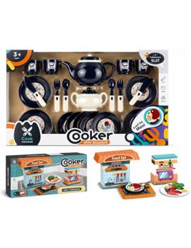 MKQ579789 DJEČJI KUHINJSKI SET ZA IGRU 47x9x31 cm *