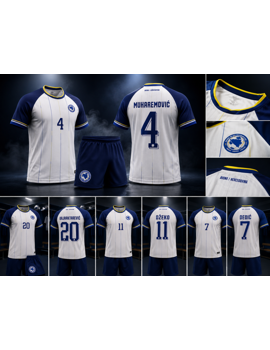3420 DJEČIJI DRES SET BIH – REPREZENTACIJA (MAJICA + ŠORC)
