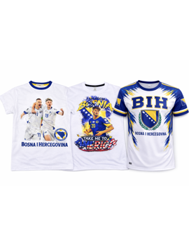 3444 T- SHIRT MAJICA BIH – NAVIJAČKA