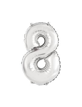 FG-C35S8 FOLIJSKI BALON SILVER 35 cm, br.8